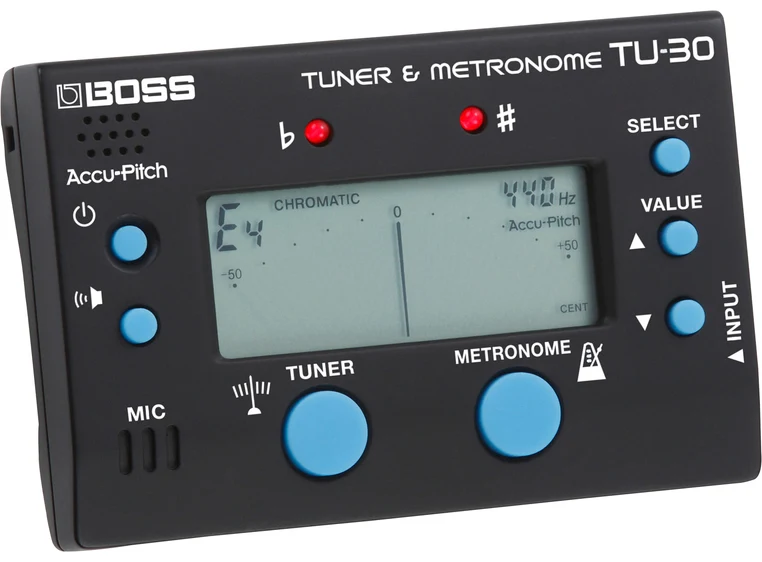 Boss TU-30 Tuner & Metronome 